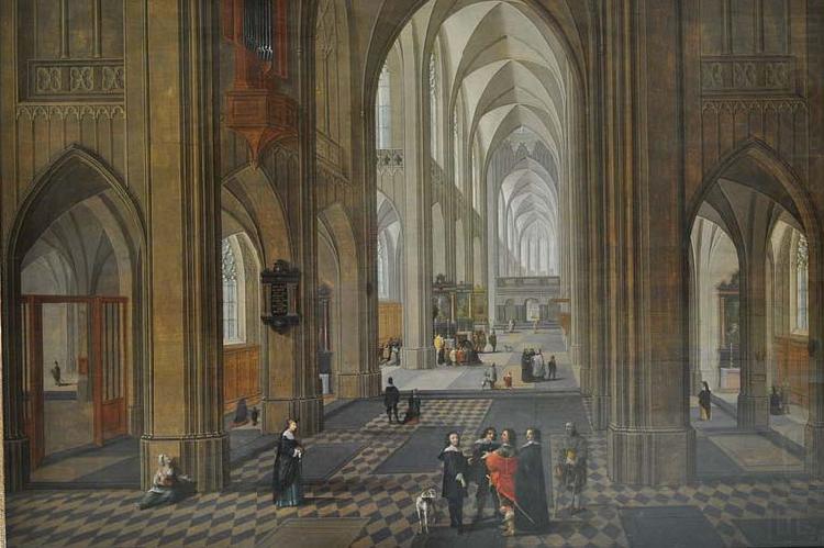 Pieter Neefs View of the interior of a church china oil painting image